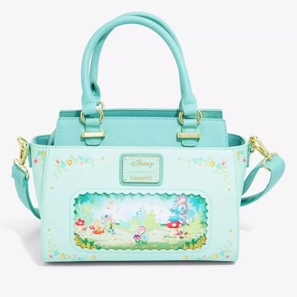 Loungefly Disney Alice in Wonderland Scenic Handbag - Picture 1 of 4